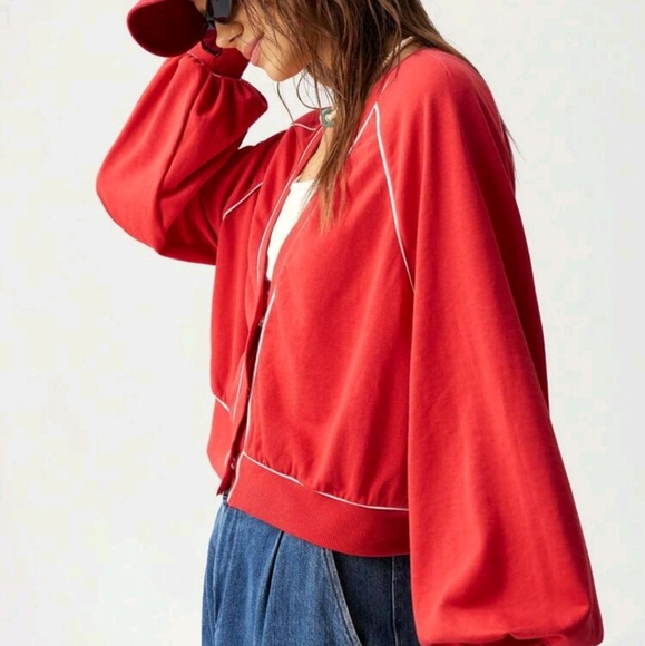 Vacation Knit Colorblock V-Neck Loose Regular Women Cardigan - Picture 6 of 7